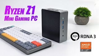 An AllNew RYZEN Z1 Mini Gaming PC Phoenix Edge Z1 HandsOn First Look [upl. by Courtney]