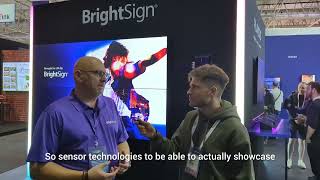 Kitcast Vlog ISE 2024  Interview with BrightSign [upl. by Niddala]