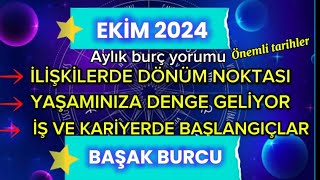 🍀BAŞAK BURCU EKİM AYI YORUMLARI [upl. by Nyleek58]