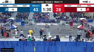 Match 13 R5  2024 FIM District Lansing Event [upl. by Chaffinch661]