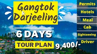 6 Days Gangtok and Darjeeling Tour Plan  Best 5 Nights Itinerary for Sikkim and Darjeeling [upl. by Eanil]