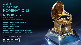 The 2024 GRAMMY Nominations Will Be Announced Friday Nov 10 2023 Save The Date [upl. by Doone270]