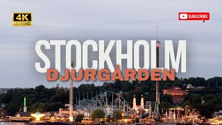 🇸🇪 DjurgårdenStockholmWalking Tour4KSummer [upl. by Noloc]