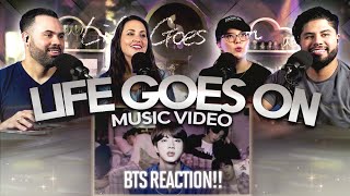 BTS quotLife Goes On MVquot Reaction  The message the harmonies… perfection 🥹  Couples React [upl. by Darrill353]