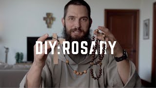 DIY Making a Friar Rosary with Fr Malachy Joseph CFR [upl. by Fariss]