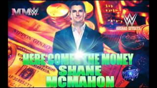 WWE  Shane Mcmahon Theme Song  Here Comes The Money  Arenas Effects 2016 [upl. by Ahsemot941]