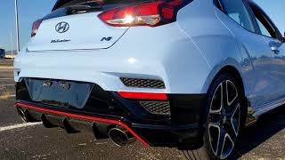 Veloster N  Stock Exhaust in Normal Sport and N Mode [upl. by Marvella]