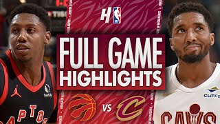 Toronto Raptors vs Cleveland Cavaliers  Full Game Highlights  November 24 202425 NBA Season [upl. by Fionna]