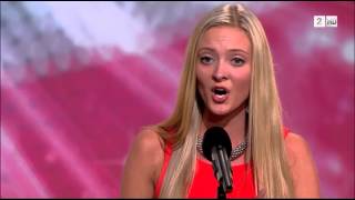 Norske Talenter 2012  quotStinequot Opera  Audition HD [upl. by Anhsirk]