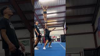 A good slow motion one to one with the best acro cheer shorts youtube sports passion follow [upl. by Lotti]