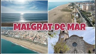 MALGRAT DE MAR 4K 🇪🇸 SPAIN 2024 [upl. by Merle]