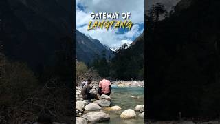 Gateway of langtang shorts travel hikking shortsfeed [upl. by Samy]