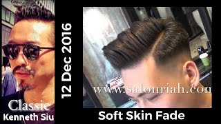 Soft Skin Fade  Classic Kenneth Siu 54 [upl. by Ikim]