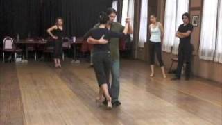 tango argentino class on volcadas [upl. by Hsinam]