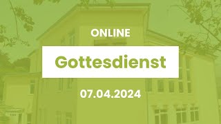 Gottesdienst  Gemeinde Gottes Pforzheim  07042024 [upl. by Ginelle94]