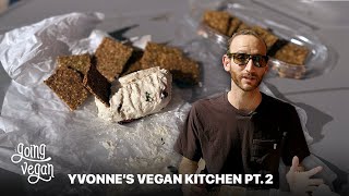 BEST Dessert in Los Angeles Yvonnes Vegan Kitchen Los Angeles vegandessert [upl. by Novyad]