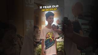 11 Yrs Old SNEAKERHEAD Kid 🤑 Wearing Super Rare Sneakers 🔥 sneakers sneakerhead mrbeast [upl. by Varini]