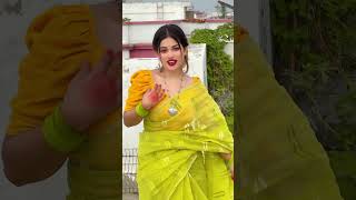 Nafaisa nisha r saree pora TikTok shortsvideo shorts nisha nafaisanisha [upl. by Maxma607]