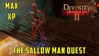 The Sallow man Quest Max XP Divinity Original Sin 2 [upl. by Ahseenyt]