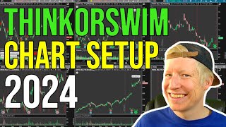 ThinkorSwim Chart Setup for Beginners Tutorial 2024 [upl. by Eintruok]