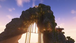 Lush Arch base  Modded minecraft [upl. by Acinomahs]