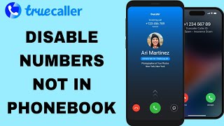 How To Disable Numbers Not In Phonebook On Truecaller App [upl. by Etnahsal]