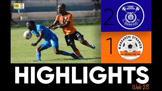 MATCH HIGHLIGHTS Kabwe Warriors 2 1 Kansanshi Dynamos FC MTN Super League Week 28 2023 24 [upl. by Airotcivairam738]