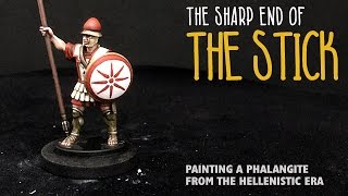 The sharp end of the stick Painting a phalangite from the Hellenistic era [upl. by Atteyram185]