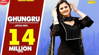 Ghungru  Anjali Raghav  Speekar  Pawan Gill  Yaspreet Kaur  Haryanvi Song  Sonotek [upl. by Gnot]