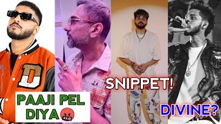 HONEY SINGH DISS  TALHA ANJUM amp DIVINE  KALAM INK SNIPPET [upl. by Parthena]