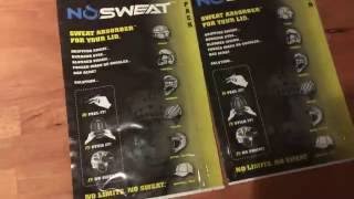 NoSweat Hockey Helmet Liner Unboxing [upl. by Ydorb]