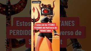 TITANES PERDIDOS DE SKIBIDI TOILET MULTIVERSE roblox skibiditoilet [upl. by Enohs]