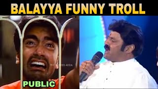 BALAYYA SINGING FUNNY TROLL BALAYYA TELUGUTROLLS [upl. by Meilen200]