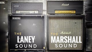 The Laney Sound vs The Marshall Sound [upl. by Notsob]