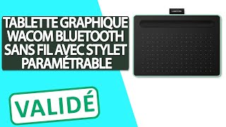 Avis Tablette graphique Bluetooth sans fil avec stylet paramétrable Wacom [upl. by Lon]