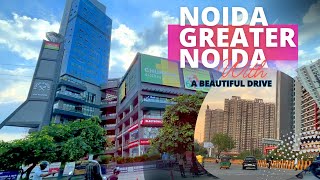 Noida Electronic City to Gaur Greater Noida West A Marvellous Commuting Experience  NEW INDIA [upl. by Nodnart]