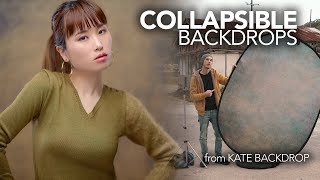 Collapsible Backdrops  A Must Have from Kate Backdrop [upl. by Channing]