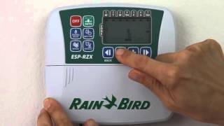 Rain Bird ESPRZX Controller  3 Setting Zone Watering Times [upl. by Sarat]