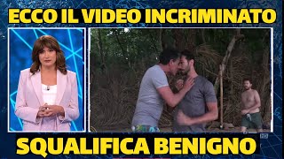 Isola dei famosi 2024  il video incriminato di Benigno  Vladimir Luxuria mostra in diretta [upl. by Chard987]