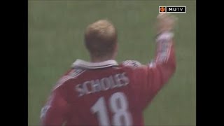 Paul Scholes vs Liverpool I Premier League 9899 I Old Trafford [upl. by Sackville]