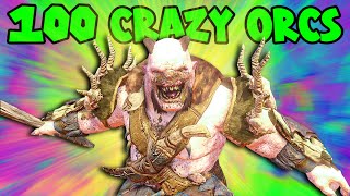 MAKING 100 DERANGED ORCS 🔥Shadow of War Gameplay 👑 Episode 3 [upl. by Odysseus]