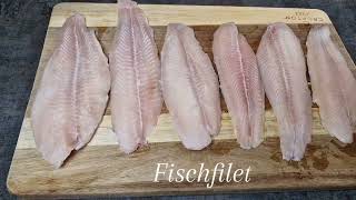 Knuspriges Fischfilet mit Gewürzkartoffeln und KnoblauchZitronenNote  Einfaches amp leckeres Rezept [upl. by Kei]