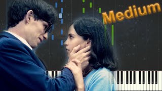 Arrival of the Birds from The Theory of Everything In Memory of Stephen Hawking Piano Tutorial [upl. by Mclyman]