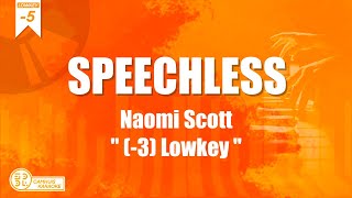 Speechless  Naomi Scott Karaoke 5 Lowkey from Aladdin  CAMHUISKARAOKE [upl. by Kulsrud]