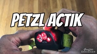 Petzl Actik Headlamp Best rechargeable headlamp for hiking and backpacking [upl. by Pazice146]