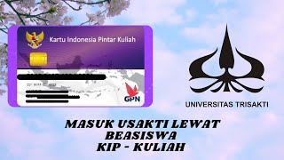 Cara Mendaftar Beasiswa KIPK di Universitas Trisakti [upl. by Noffets]