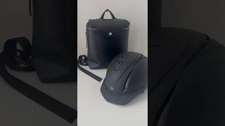 What’s in My Bag  Longchamp Le Pliage City M Backpack  Céline  Me longchamp whatsinmybag [upl. by Norbie]