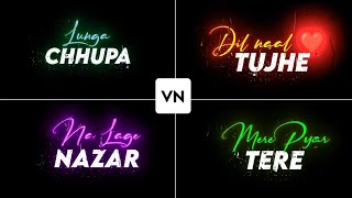 VN Trending Lyrics Video Editing  Lyrics Video Editing In Vn App  Lyrics Video Editor [upl. by Savannah]