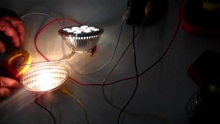 PAR 12 Watt LED vs 36 Watt Halogen [upl. by Neile]