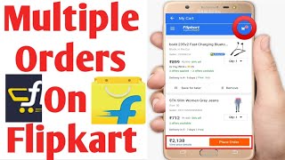 How To Order Multiple Items On Flipkart In One Package  How To Buy Multiple Products On Flipkart [upl. by Zosima]